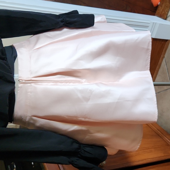 Teeze Me Blush Pleated Circle Skirt, Sz 9 - Picture 2 of 6